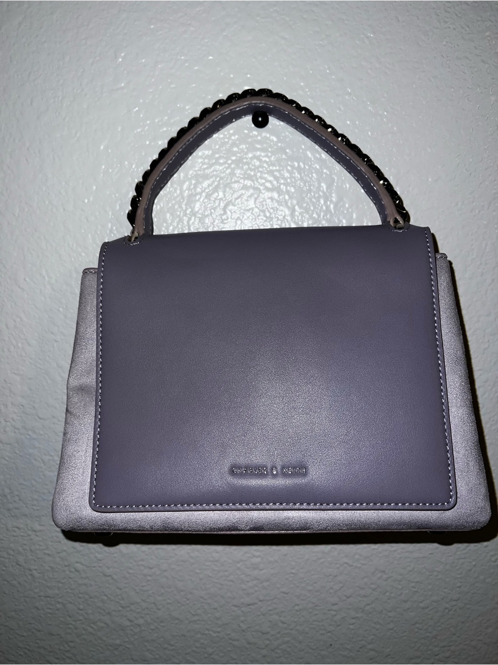CHARLES & KEITH Lilac Top-Handle  Bag